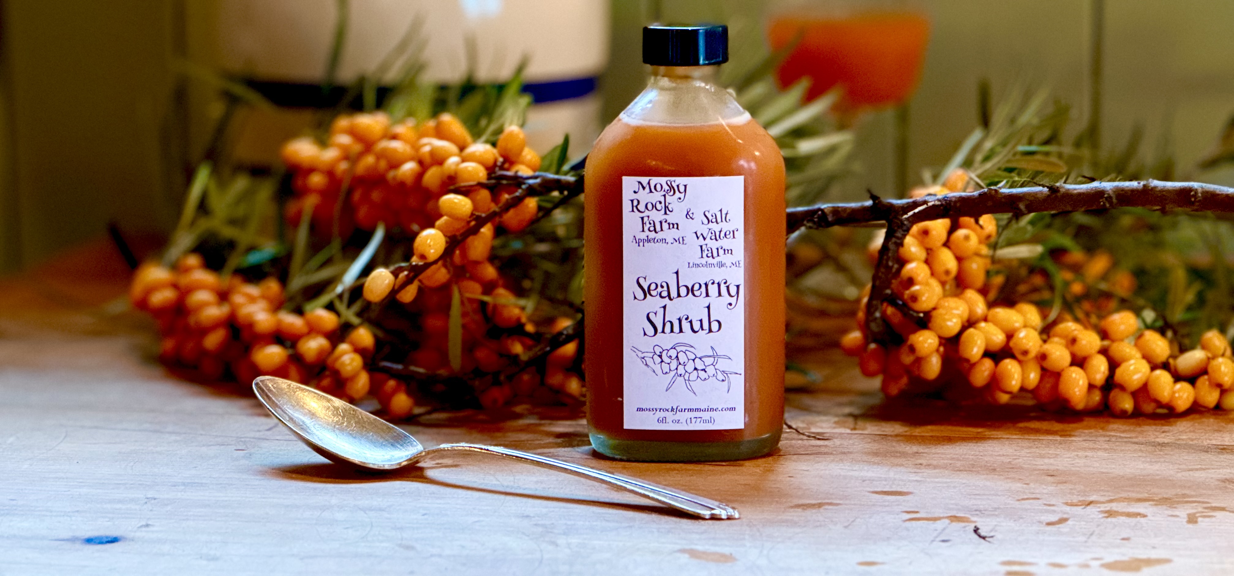 Mossy Rock Farm and Salt Water Farm Seaberry Shrub Collaboration - Image 6